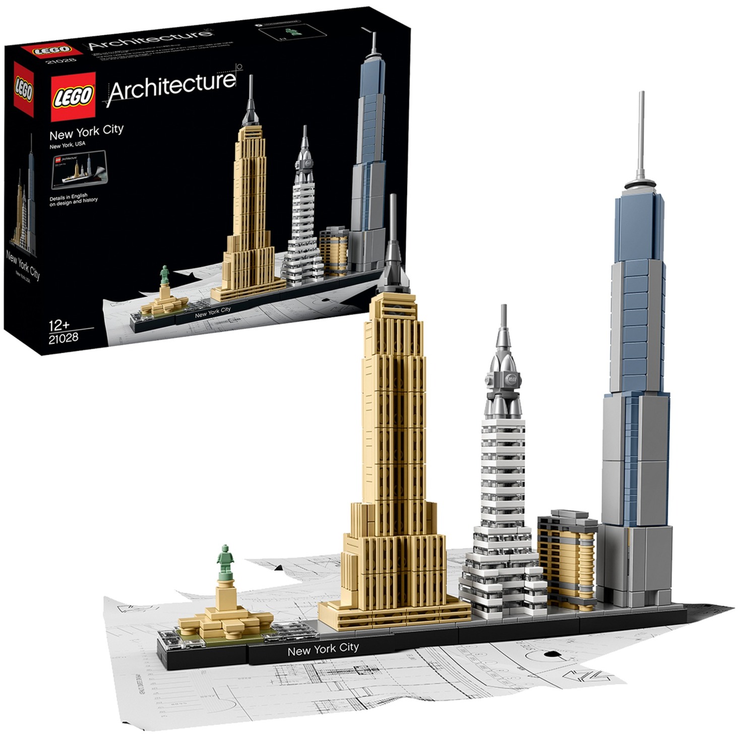 Image of Alternate - 21028 Architecture New York City, Konstruktionsspielzeug online einkaufen bei Alternate