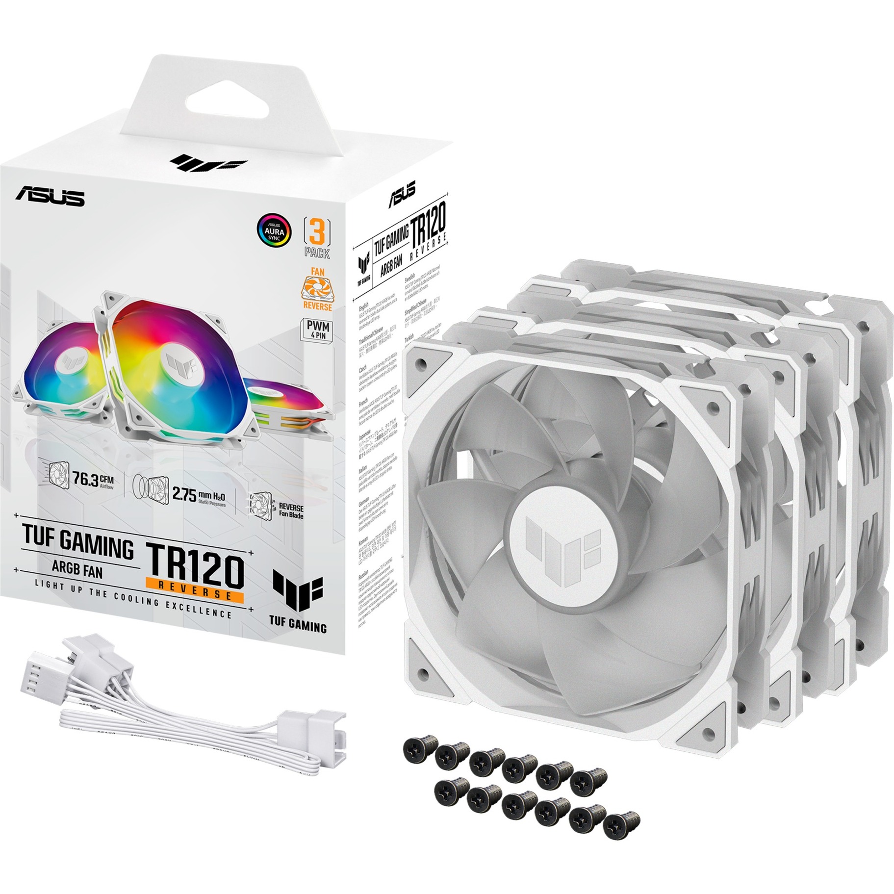 TUF GAMING TR120 ARGB, Gehäuselüfter