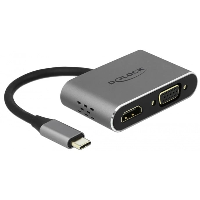 Image of Alternate - Adapter USB-C > HDMI + VGA + USB 3.0 + PD online einkaufen bei Alternate