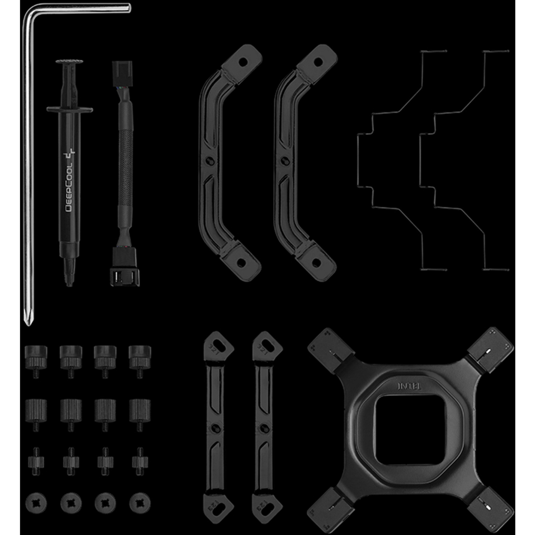 DeepCool AK500 Digital Pro, CPU-Kühler schwarz, 120 mm
