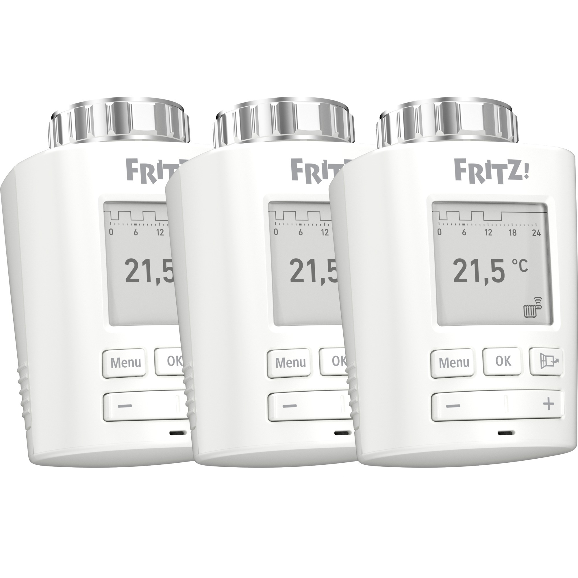 Image of Alternate - FRITZ!DECT 301 3er Bundle, Heizungsthermostat online einkaufen bei Alternate