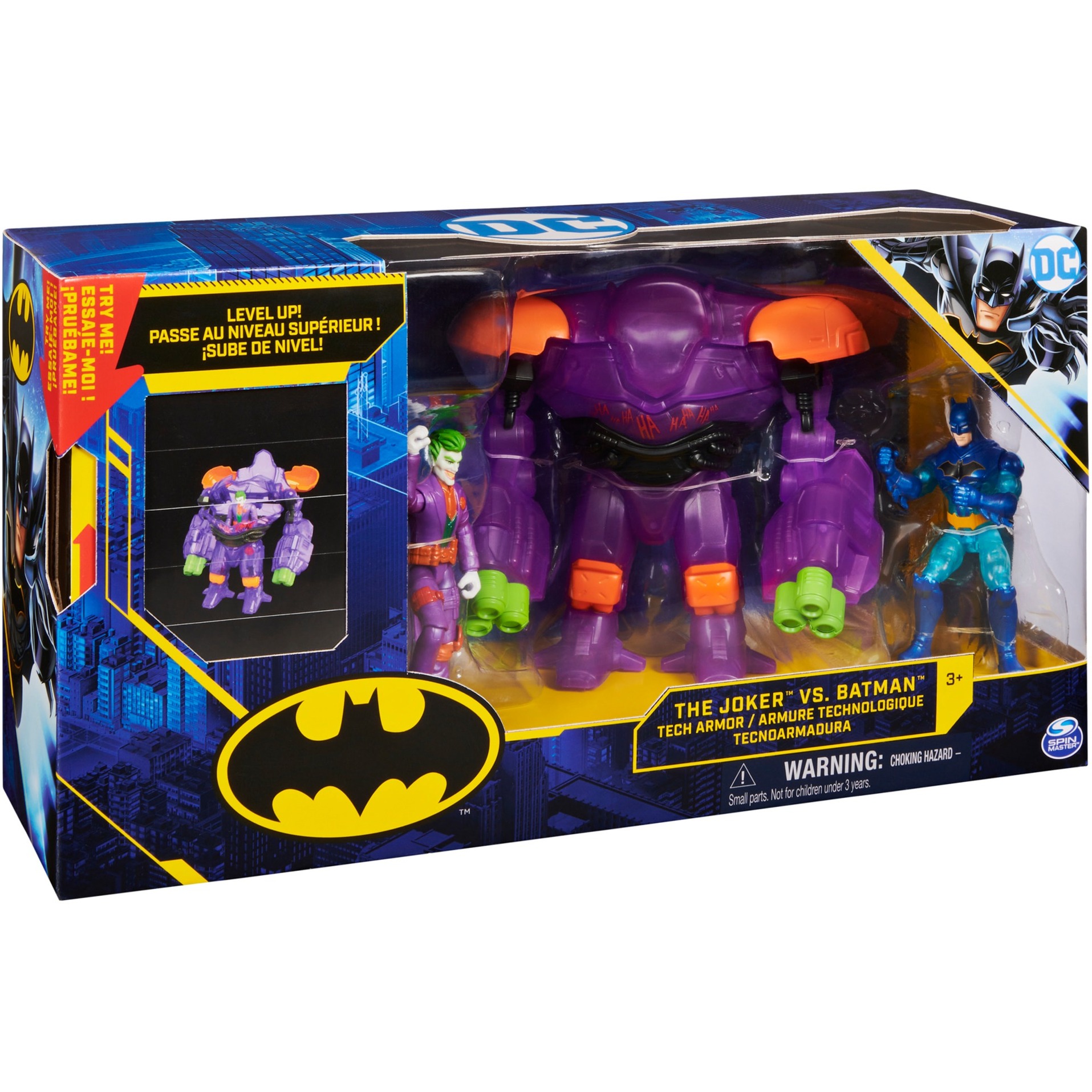 Image of Alternate - 10cm großes Batman Joker vs. Batman-Actionfiguren-Set, Spielfigur online einkaufen bei Alternate