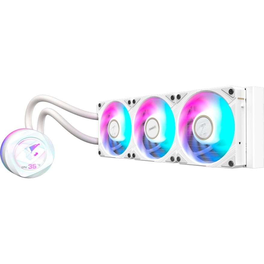 GIGABYTE AORUS WATERFORCEX II 360mm ICE, Wasserkühlung weiß