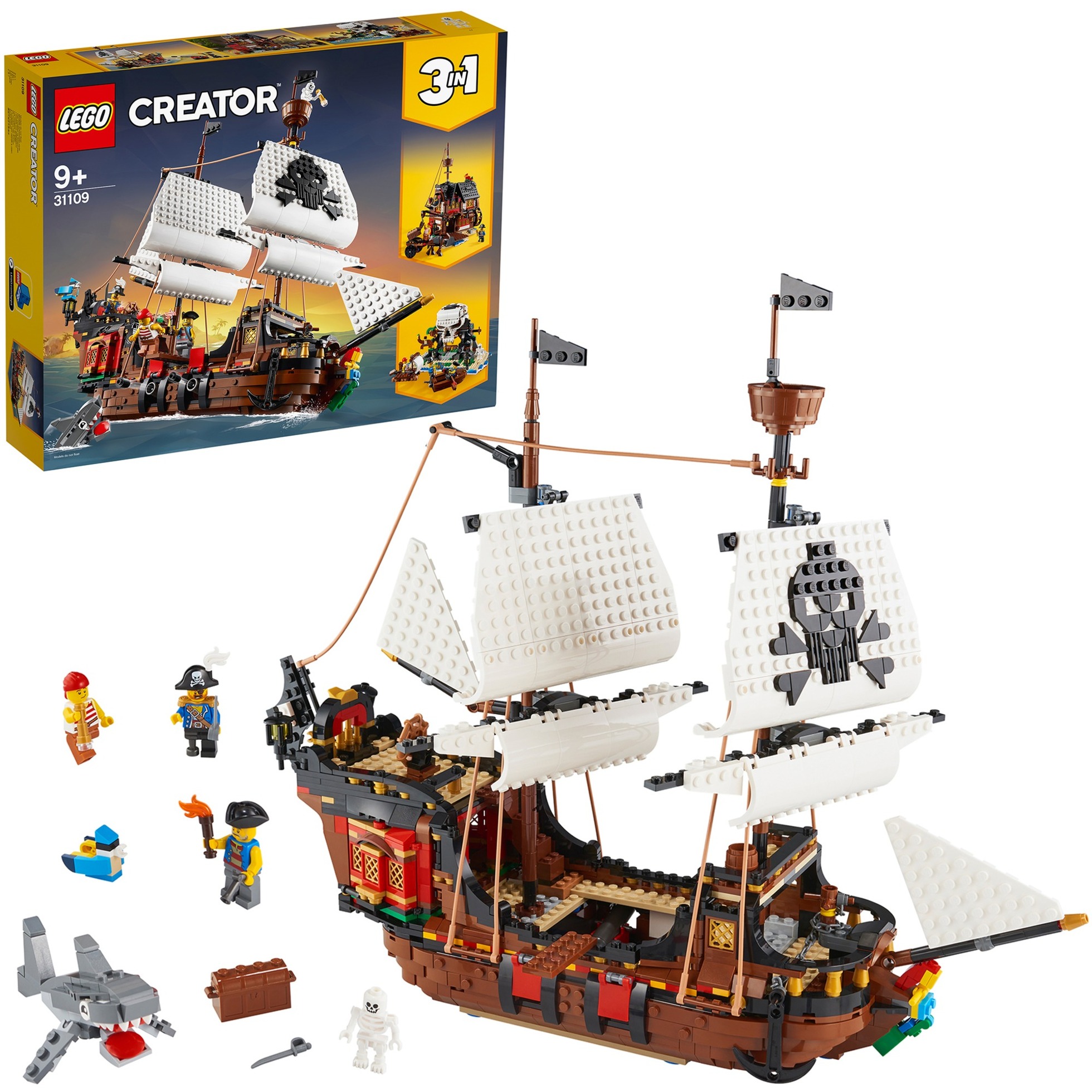 Image of Alternate - 31109 Creator Piratenschiff, Konstruktionsspielzeug online einkaufen bei Alternate