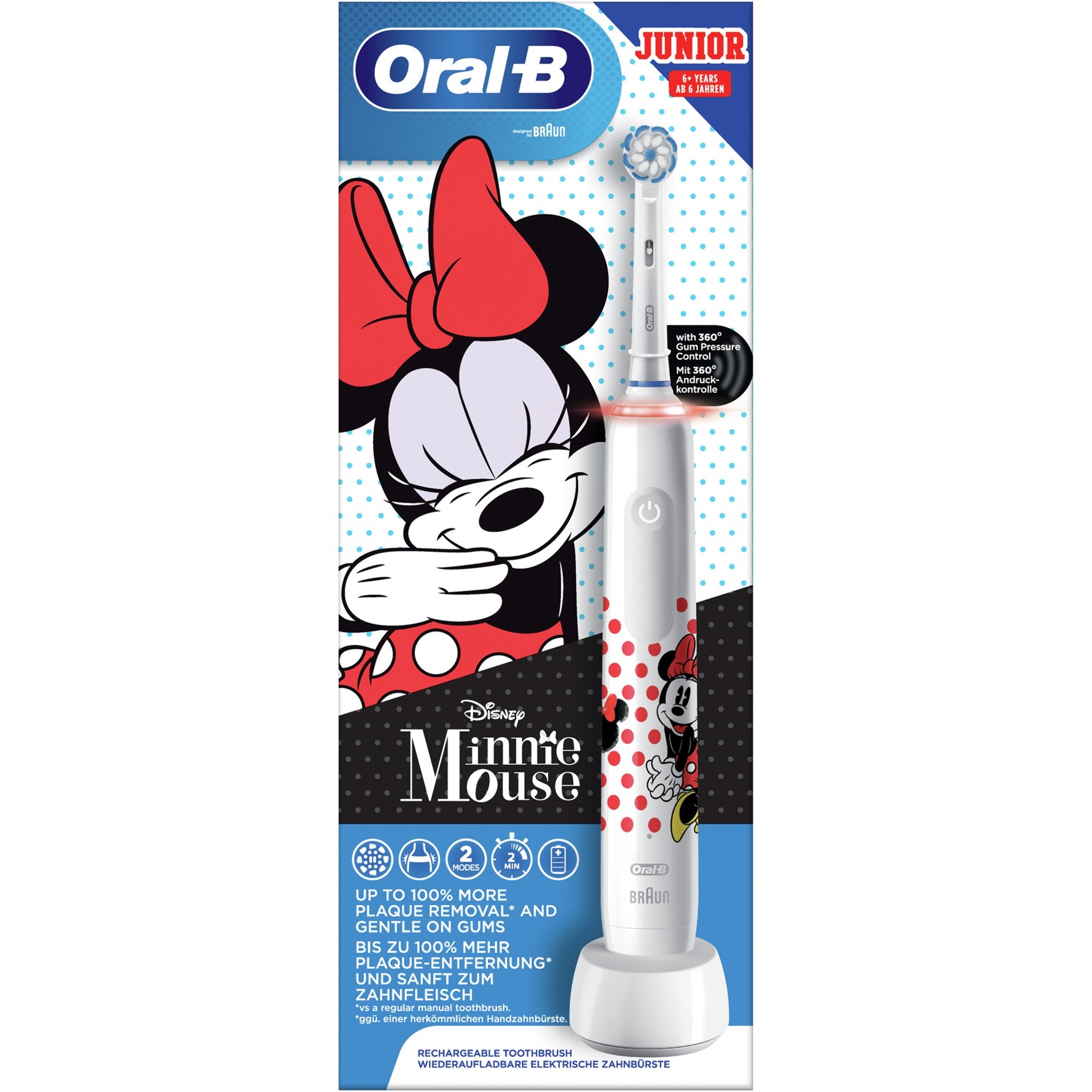 Image of Alternate - Oral-B Junior Minnie Mouse, Elektrische Zahnbürste online einkaufen bei Alternate