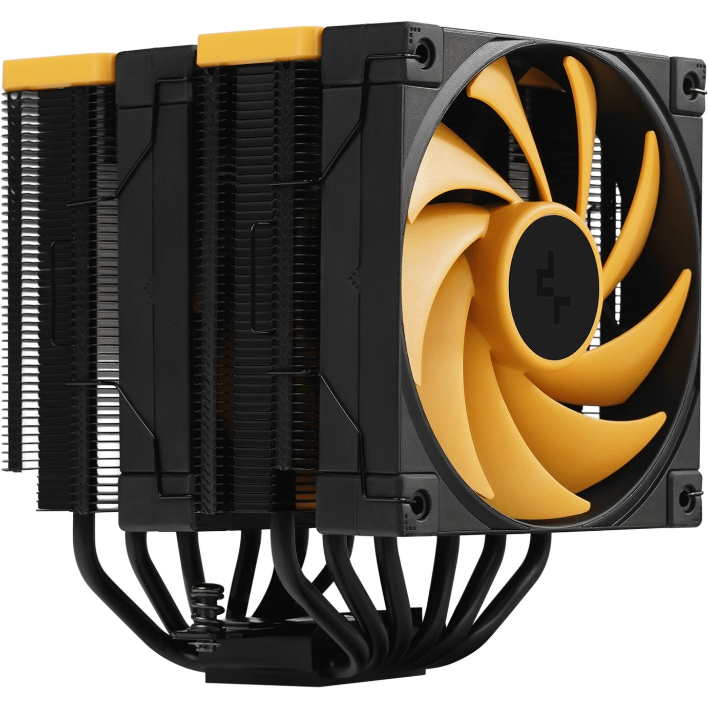 DeepCool AK620 ZERO DARK ZORIA, CPU-Kühler schwarz/orange, 120 mm
