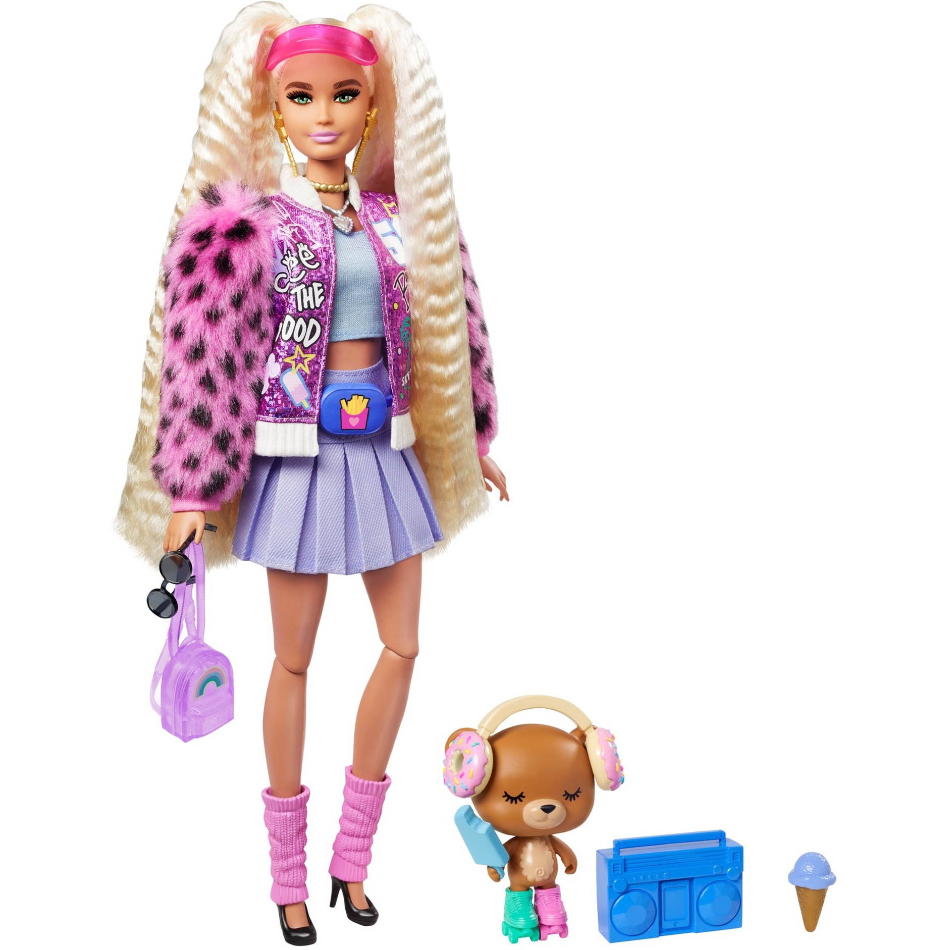Image of Alternate - Barbie Extra Puppe mit blonden Zöpfen online einkaufen bei Alternate