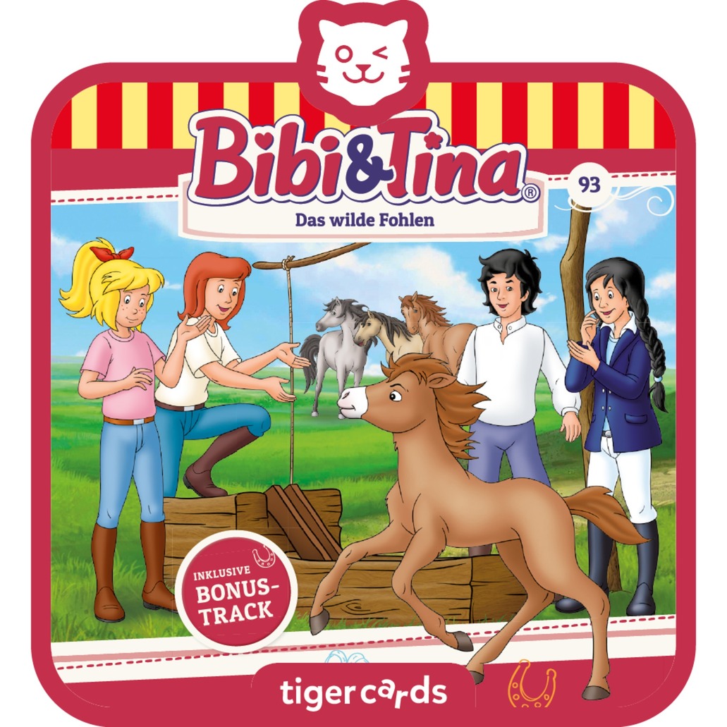 Image of Alternate - tigercard - Bibi & Tina - Das wilde Fohlen, Hörbuch online einkaufen bei Alternate