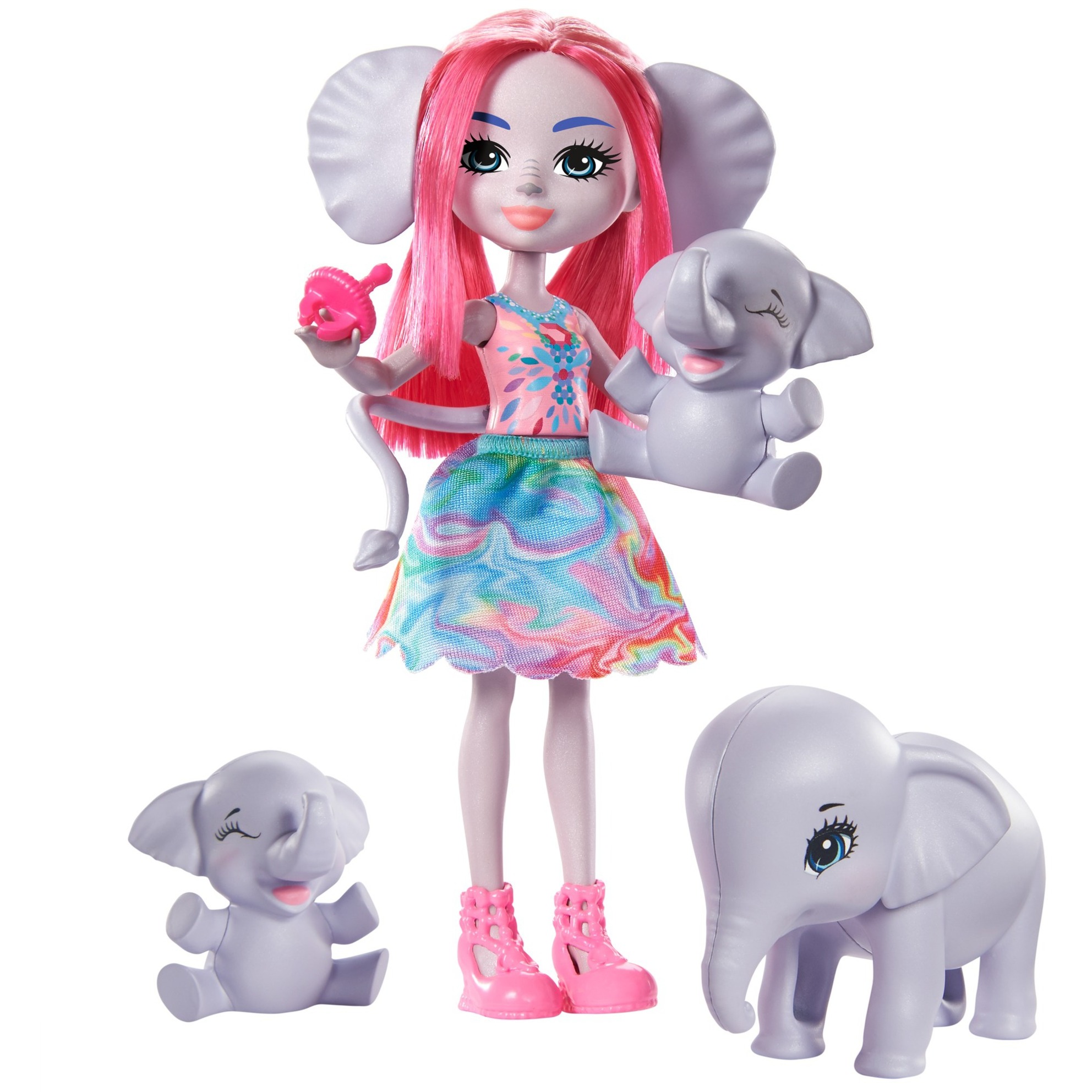 Image of Alternate - Enchantimals Esmeralda Elephant Familie, Puppe online einkaufen bei Alternate