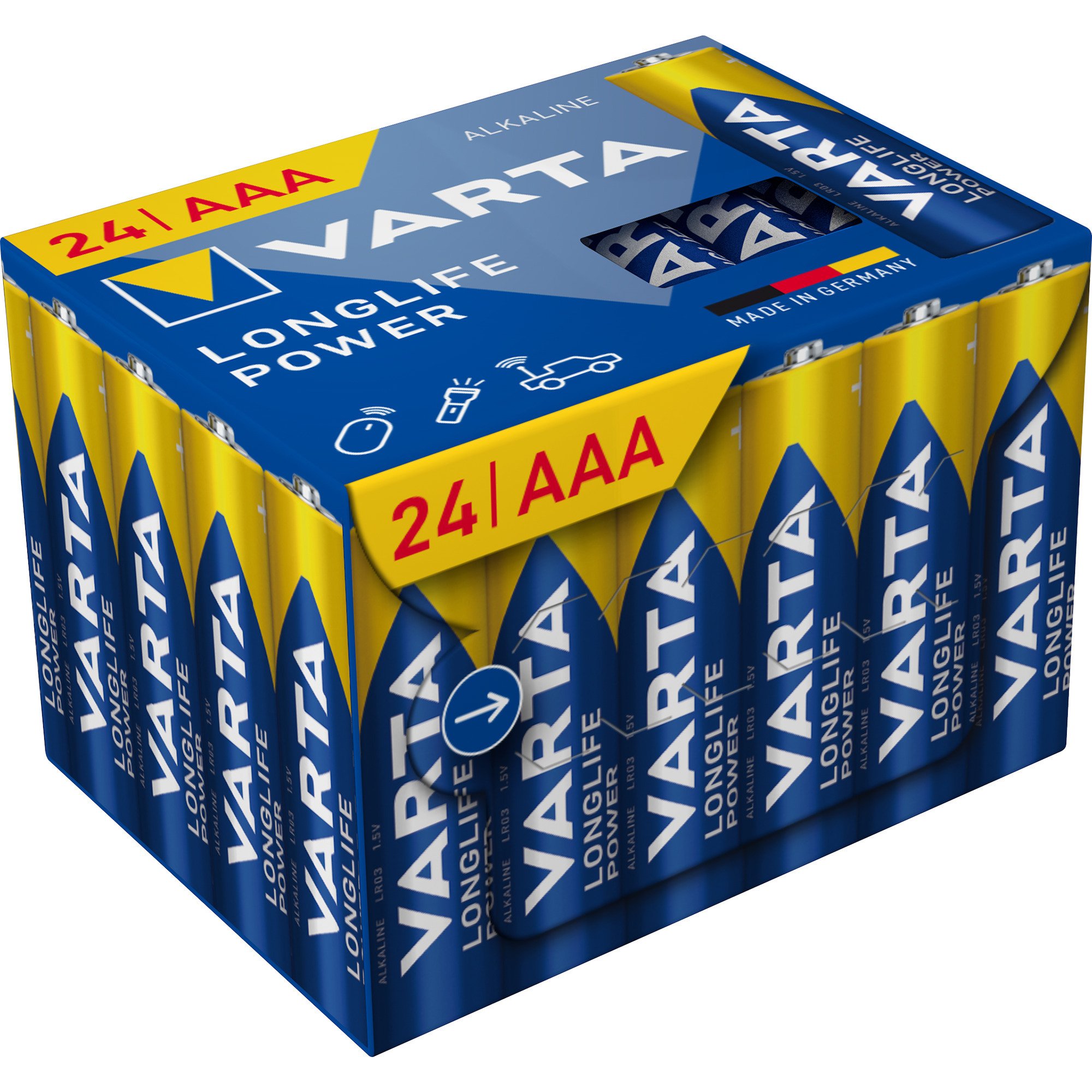 Longlife Power Batterie LR03 Box, AAA (Micro)