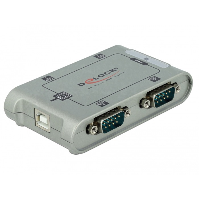 Image of Alternate - USB 2.0 > 4x Seriell RS-232 Adapter online einkaufen bei Alternate