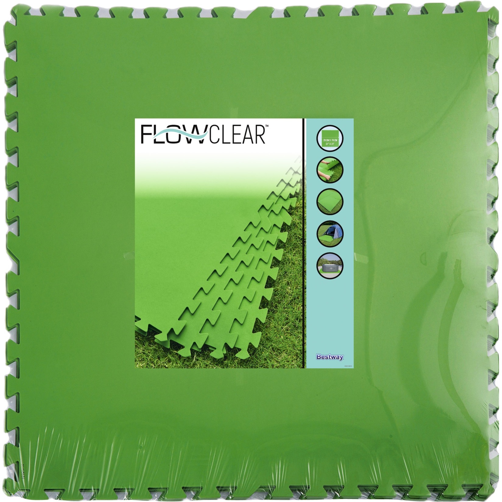 Image of Alternate - Flowclear Bodenschutzfliesen Set , Bodenplane online einkaufen bei Alternate