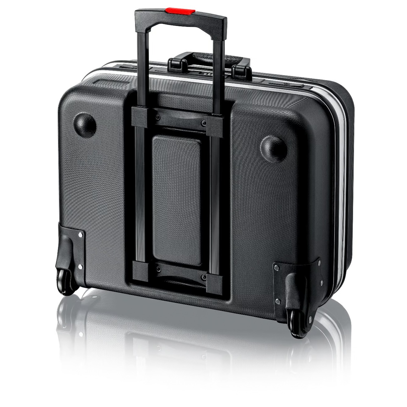 KNIPEX Werkzeugkoffer "BIG Basic Move" 00 21 06 LE, Werkzeugkiste schwarz, umlaufender Alu-Rahmen