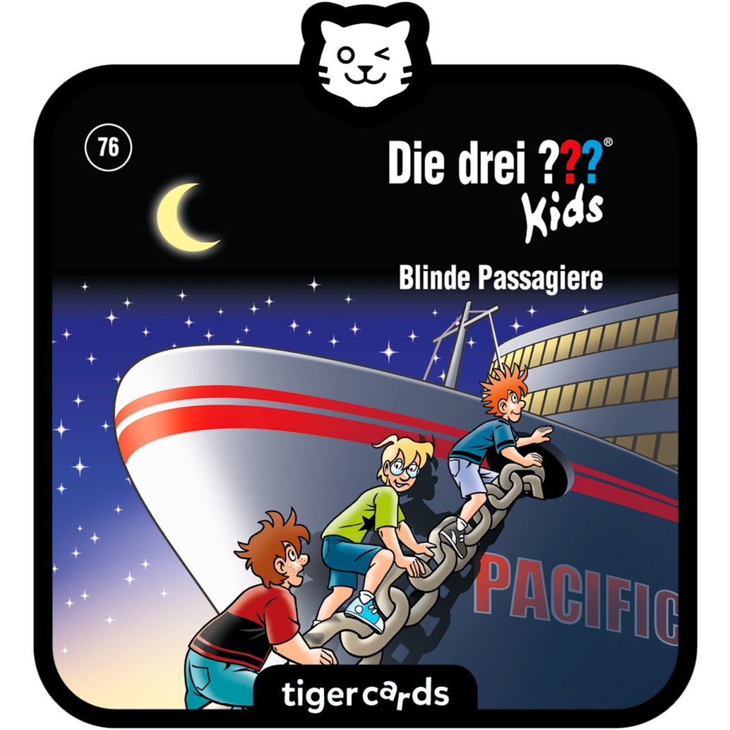 Image of Alternate - TB tigercard - Die drei ??? Kids: Blinde Passagiere, Hörbuch online einkaufen bei Alternate