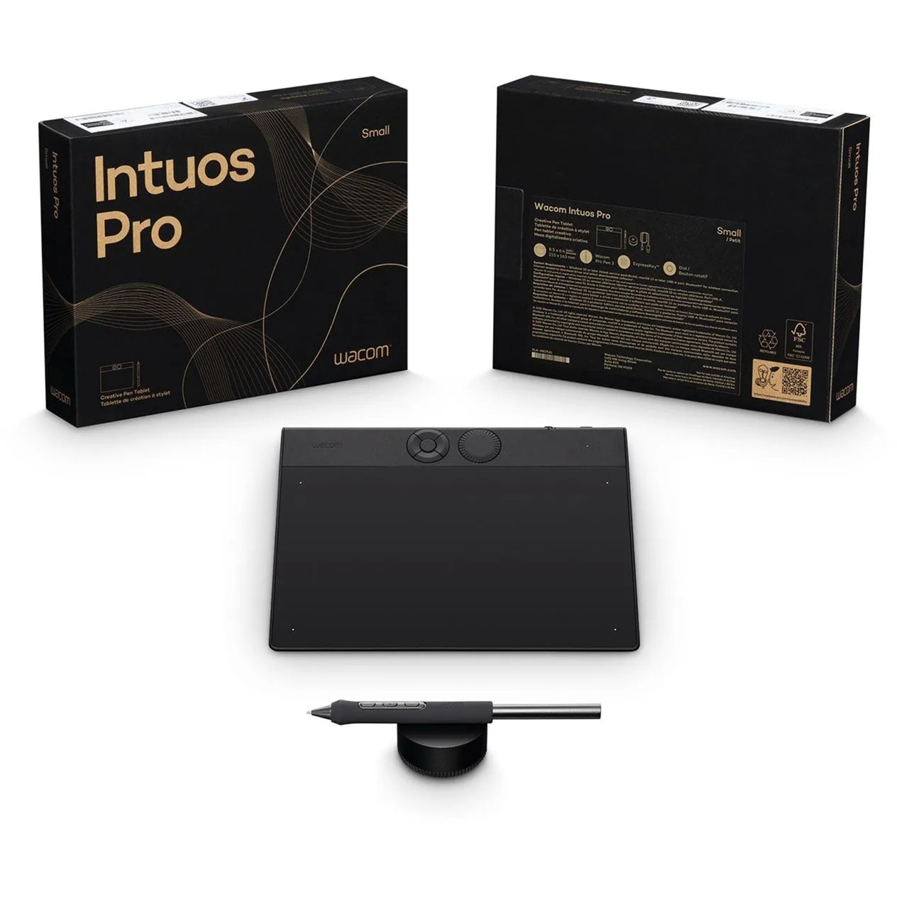 Wacom Intuos Pro Small, Grafiktablett schwarz