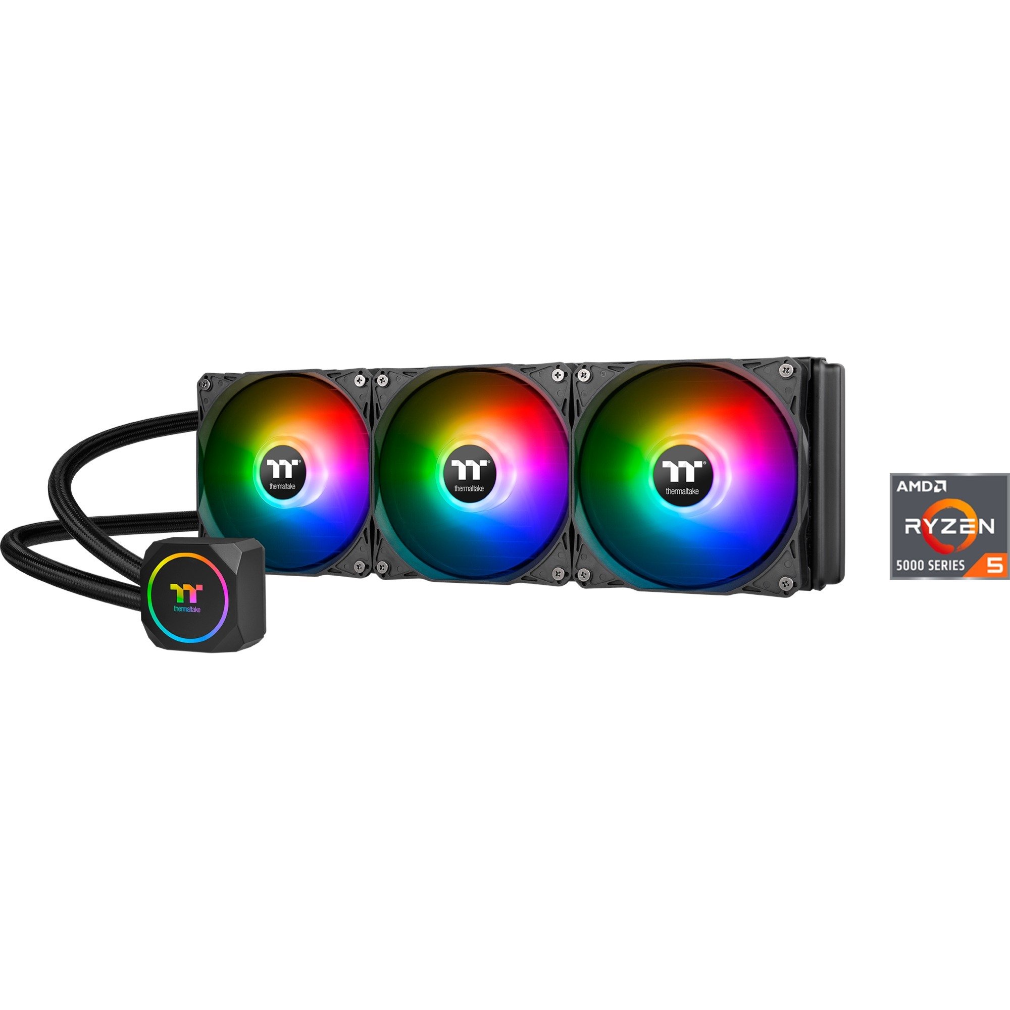 Image of Alternate - Ryzen™ 5 5600X + Thermaltake TH360 ARGB Sync 360mm, PC-Aufrüstkit online einkaufen bei Alternate