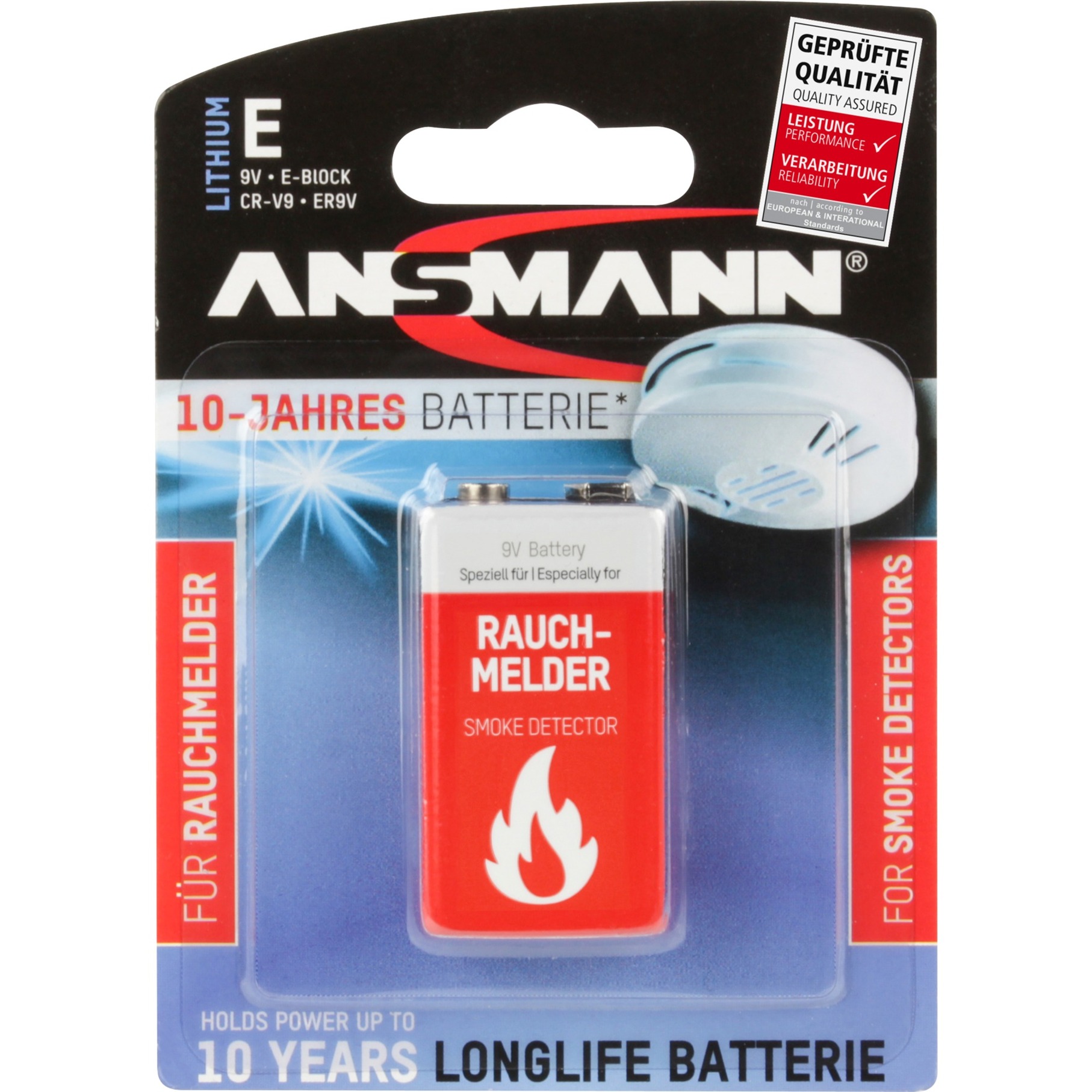Image of Alternate - Lithium Batterie für Rauchmelder online einkaufen bei Alternate