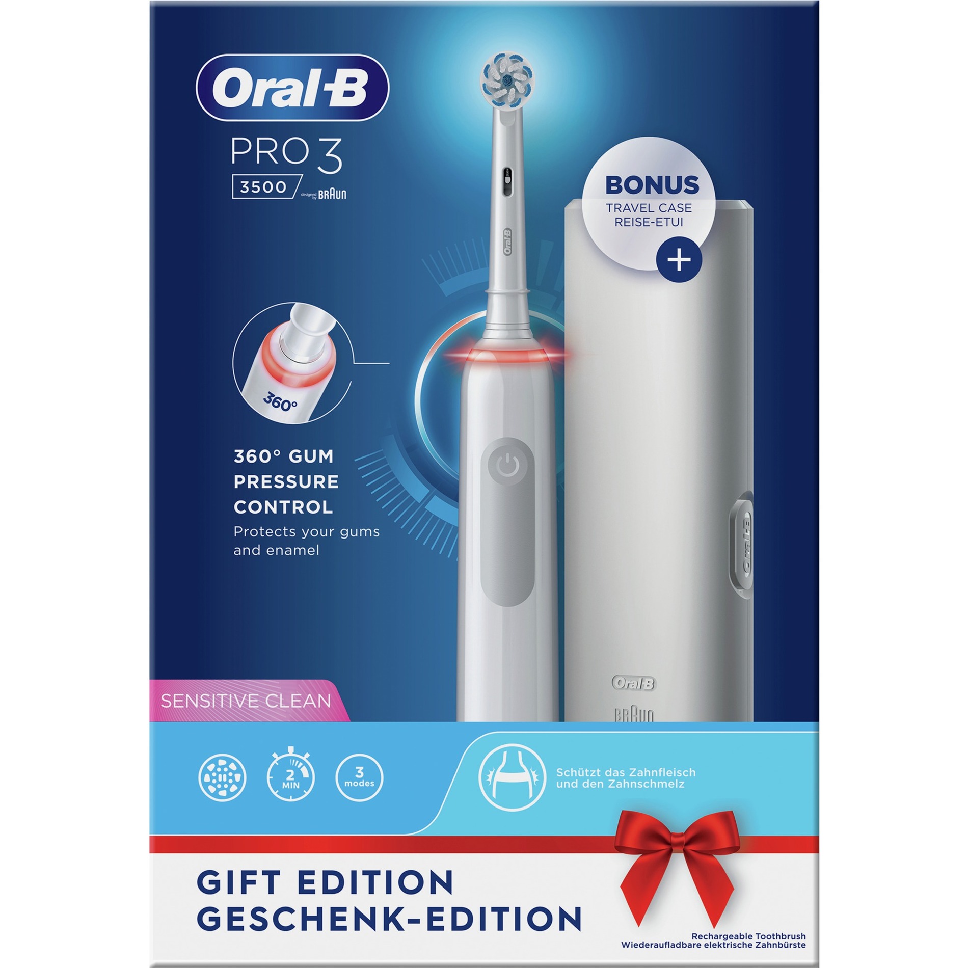Image of Alternate - Oral-B Pro 3 3500, Elektrische Zahnbürste online einkaufen bei Alternate