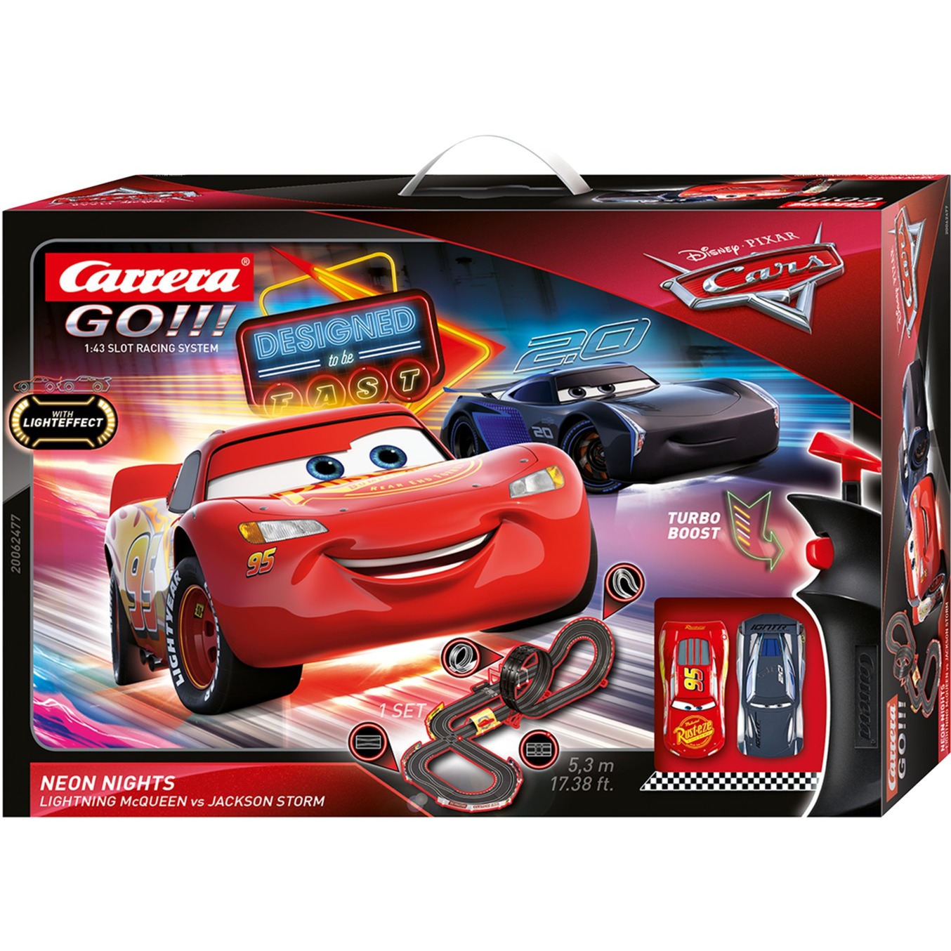 Image of Alternate - GO!!! Disney Pixar Cars - Neon Nights, Rennbahn online einkaufen bei Alternate