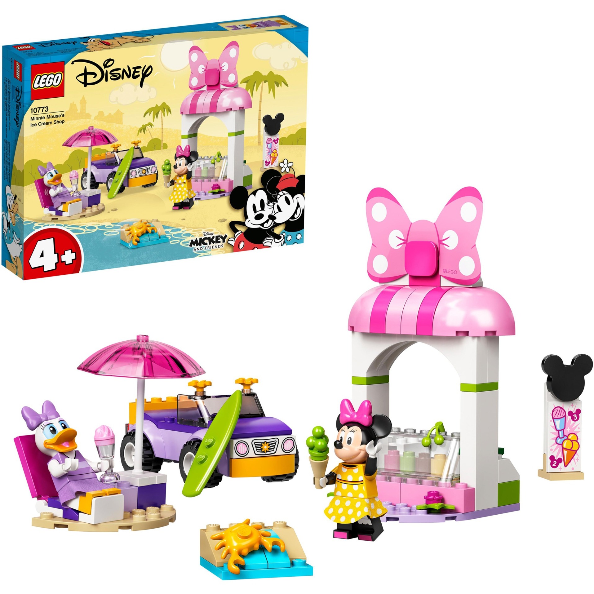 Image of Alternate - 10773 Micky und Freunde - Minnies Eisdiele, Konstruktionsspielzeug online einkaufen bei Alternate