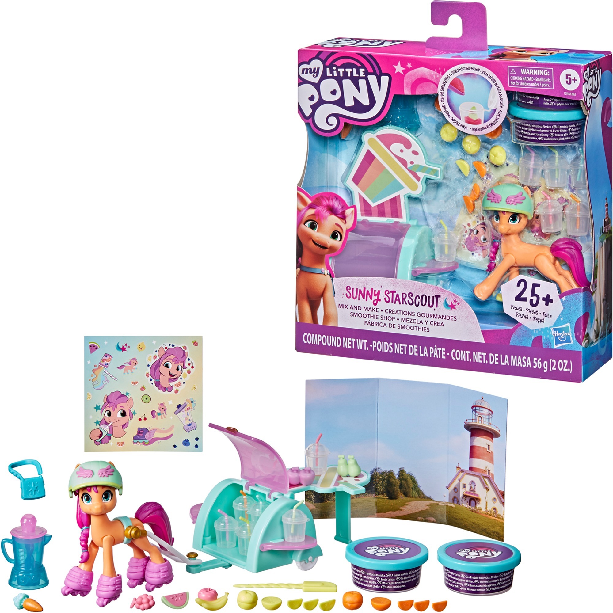 Image of Alternate - My Little Pony: Eine neue Generation Smoothie Shop Sunny Starscout, Spielfigur online einkaufen bei Alternate
