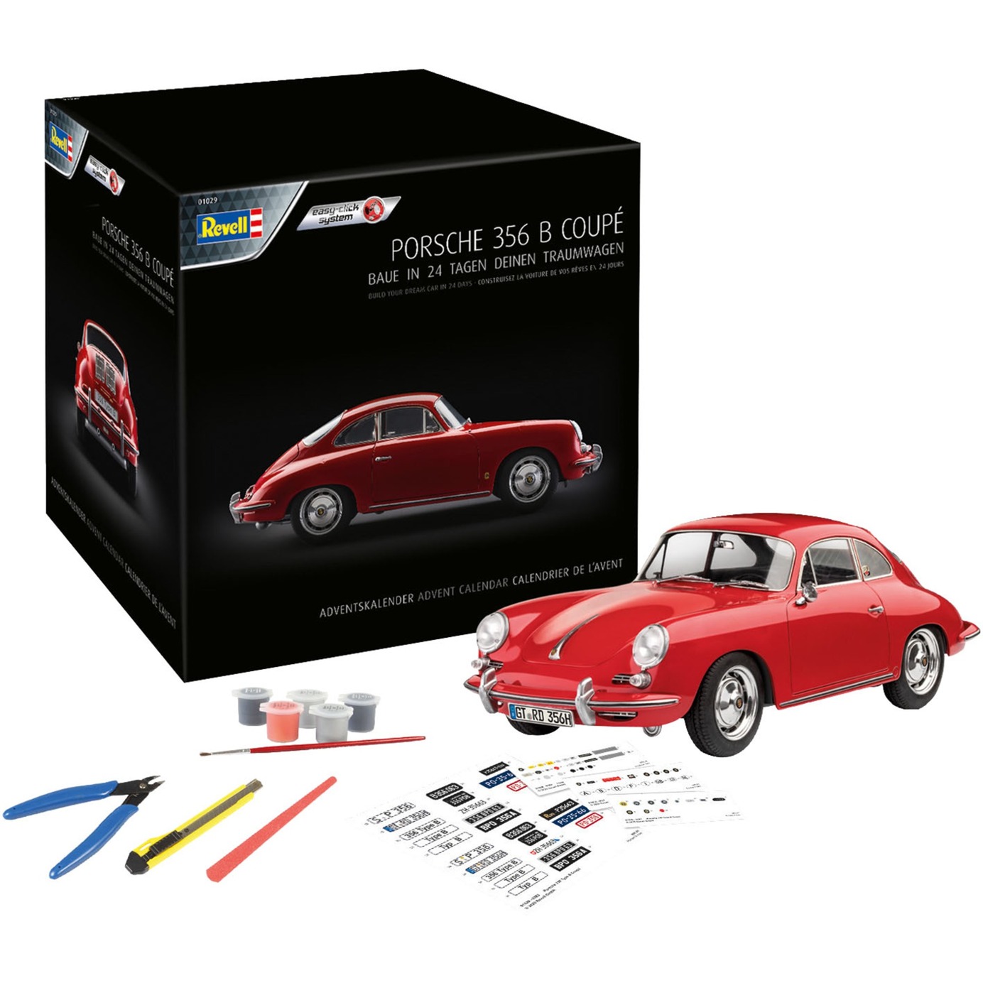 Image of Alternate - Adventskalender Porsche 356 Coupé, Modellbau online einkaufen bei Alternate
