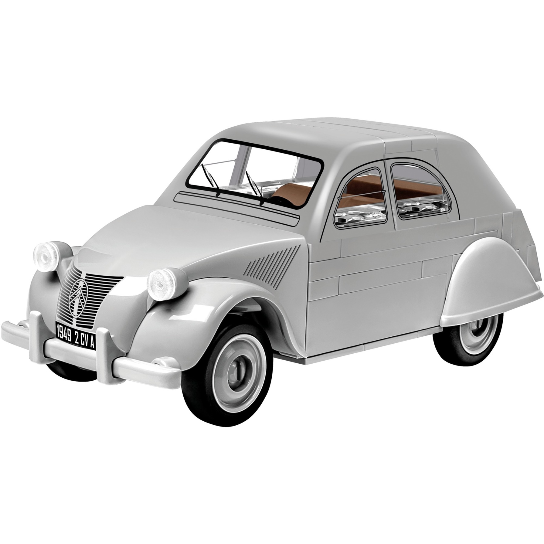 Image of Alternate - Citroën 2CV Typ A (1949), Konstruktionsspielzeug online einkaufen bei Alternate