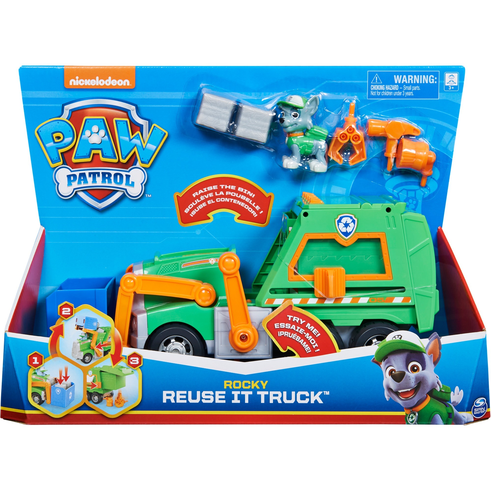 Image of Alternate - Paw Patrol Rockys Deluxe-Recycling-Truck, Spielfahrzeug online einkaufen bei Alternate