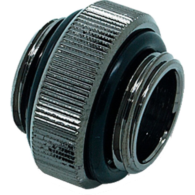 Image of Alternate - EK-AF Extender 6mm M-M G1/4 - Black Nickel, Verbindung online einkaufen bei Alternate
