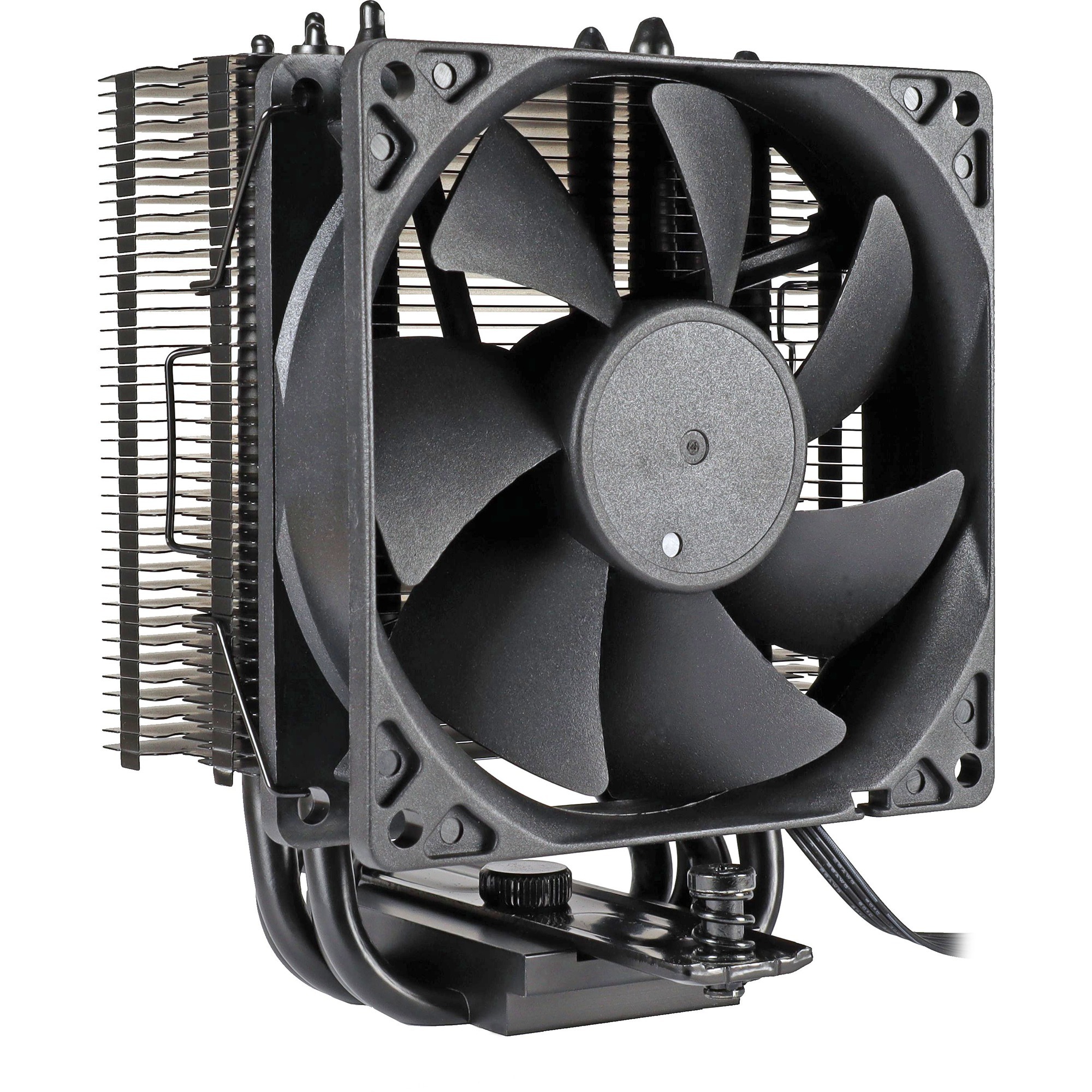 Inter-Tech 4P90 Pro BULK, CPU-Kühler silber/schwarz, 92 mm