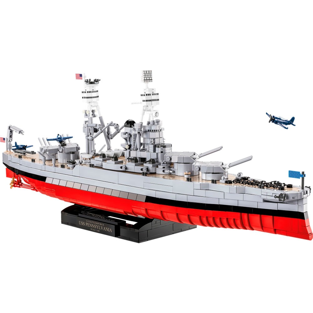 COBI Pennsylvania Class Battleship - Executive Edition, Konstruktionsspielzeug Maßstab 1:300