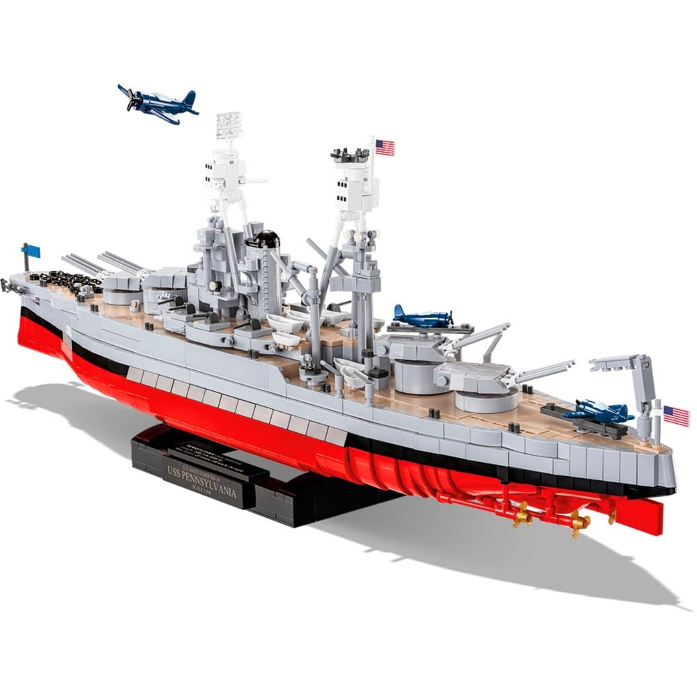 COBI Pennsylvania Class Battleship - Executive Edition, Konstruktionsspielzeug Maßstab 1:300