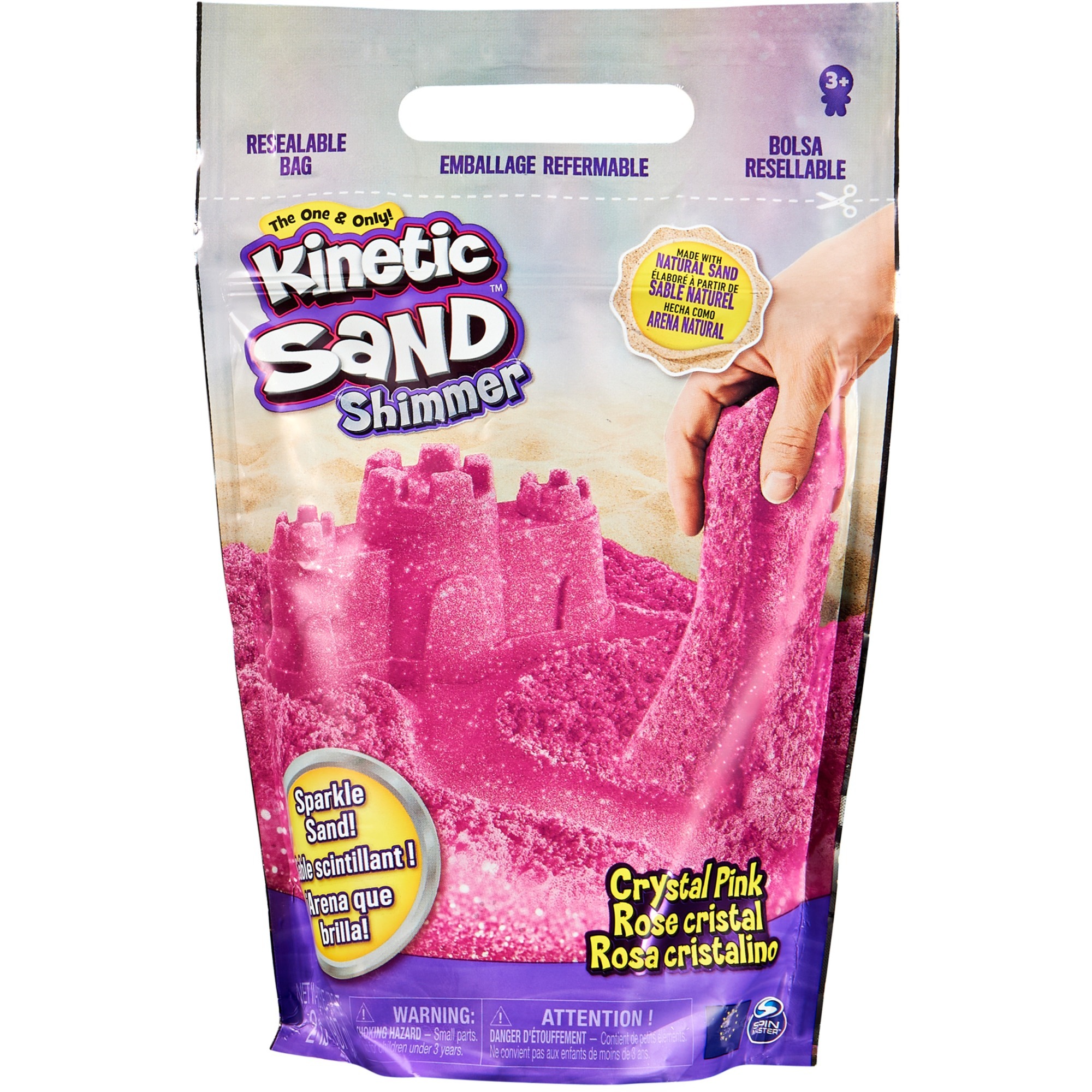 Image of Alternate - Kinetic Sand - Schimmersand Crystal Pink, Spielsand online einkaufen bei Alternate