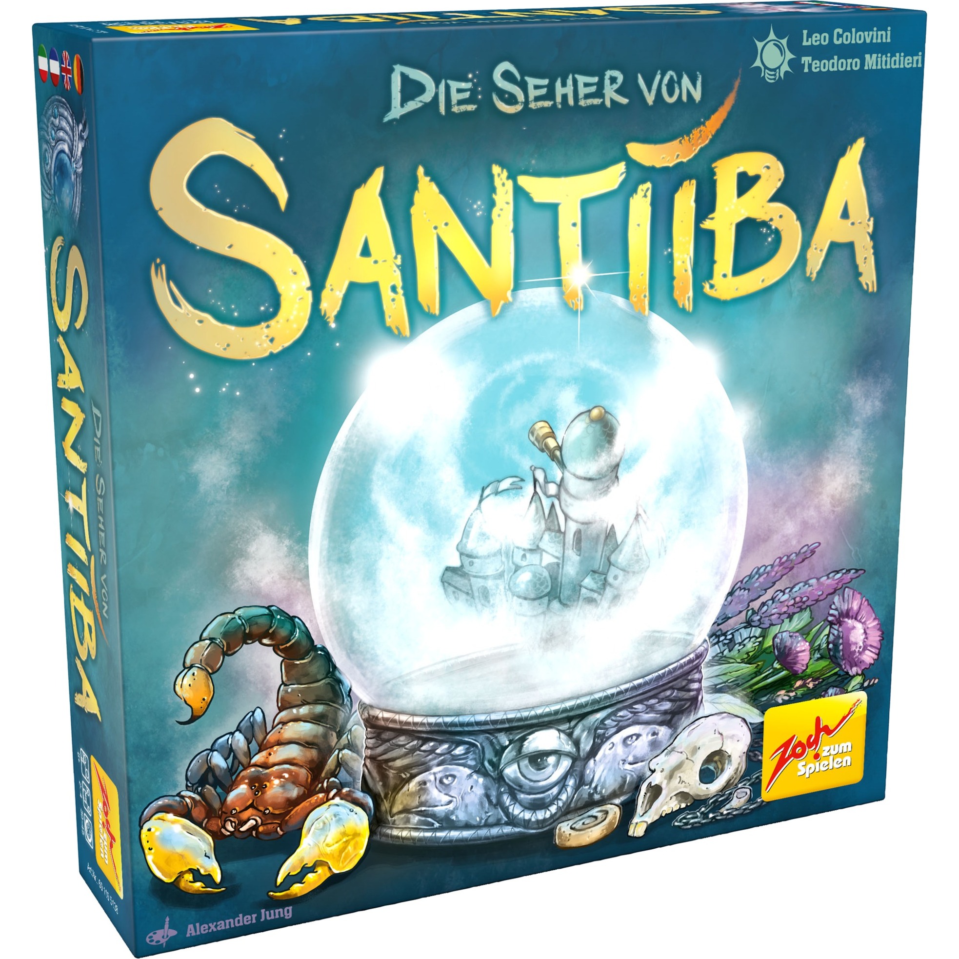 Image of Alternate - Die Seher von Santiiba, Brettspiel online einkaufen bei Alternate