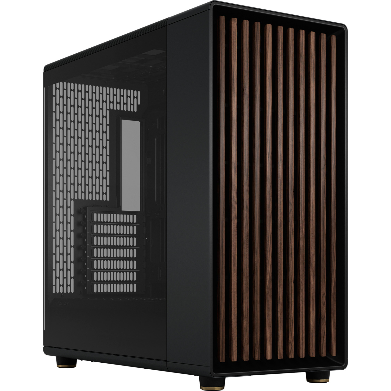North XL RC Charcoal Black TG Dark, Tower-Gehäuse