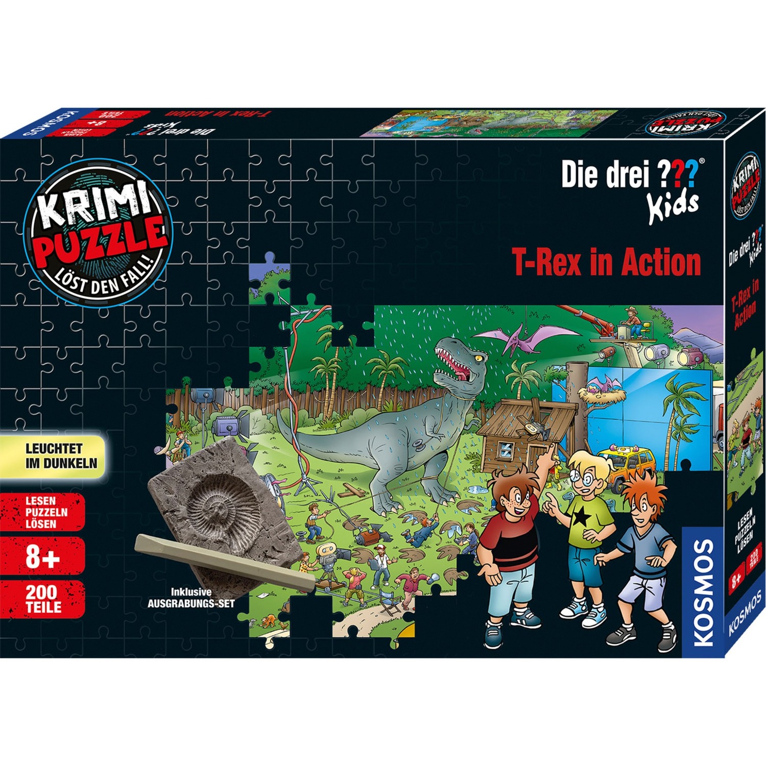 Image of Alternate - Krimi-Puzzle: Die drei ??? Kids - T-Rex in Action online einkaufen bei Alternate