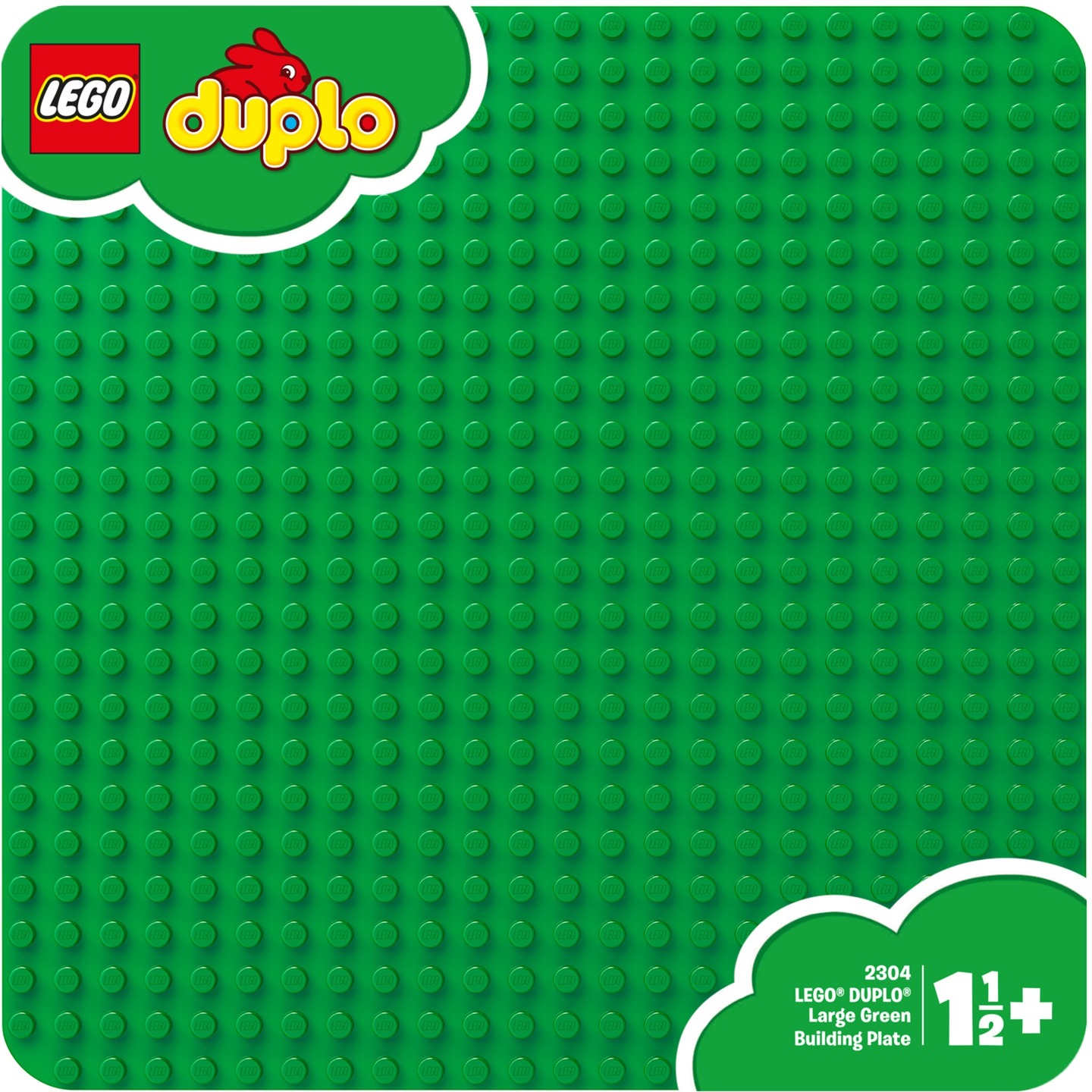 Image of Alternate - 2304 DUPLO Große Bauplatte grün, Konstruktionsspielzeug online einkaufen bei Alternate