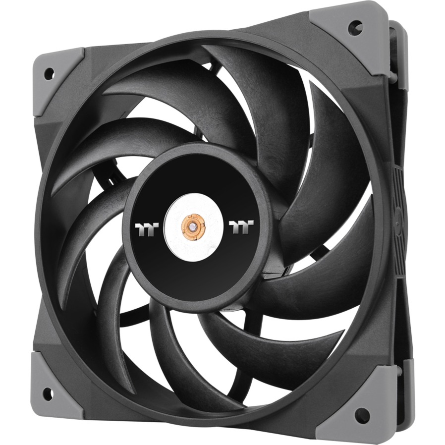 Thermaltake TOUGHFAN 14 High Static Pressure Fan 140x140x25, Gehäuselüfter schwarz, 2er Pack, 140 mm