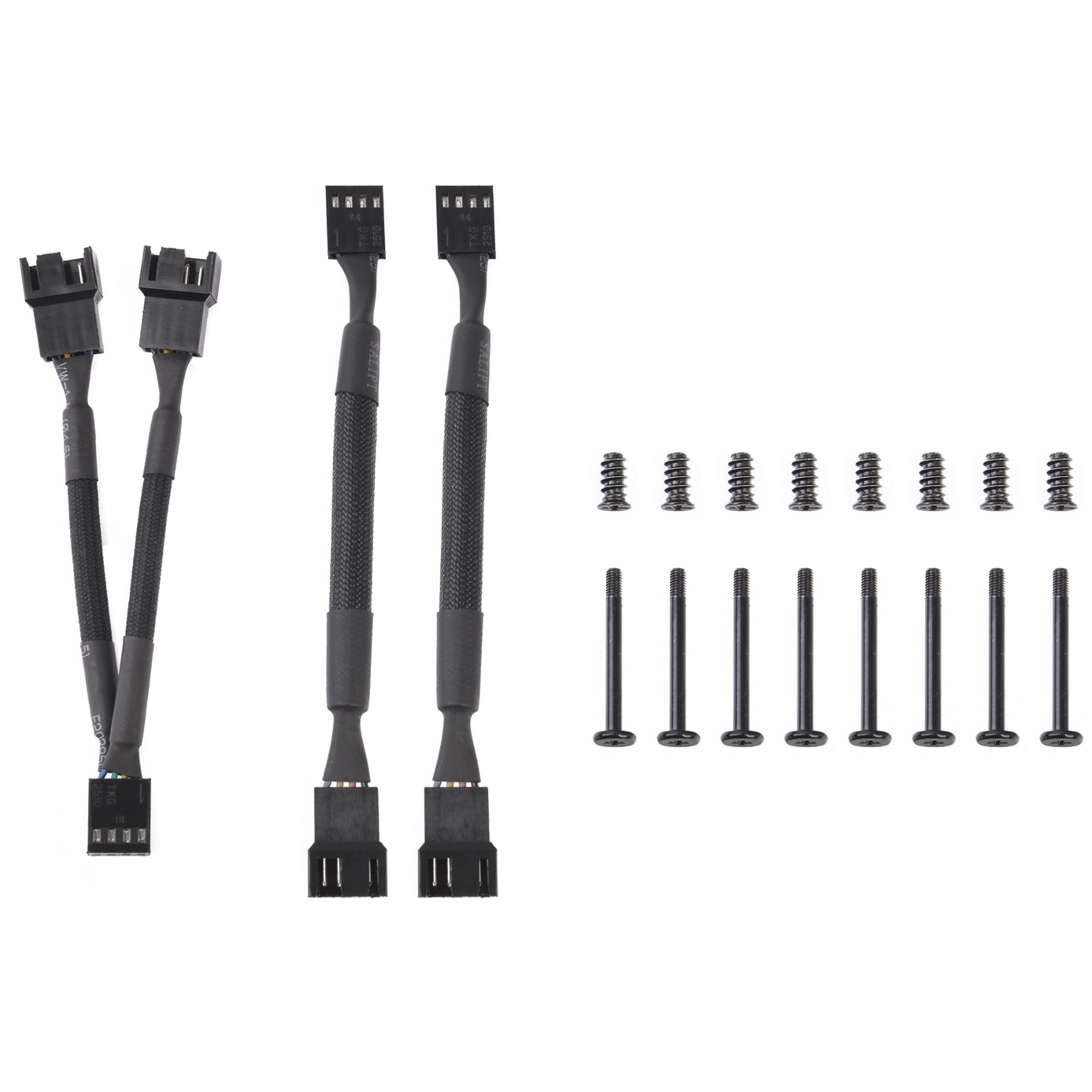 Thermaltake TOUGHFAN 14 High Static Pressure Fan 140x140x25, Gehäuselüfter schwarz, 2er Pack, 140 mm