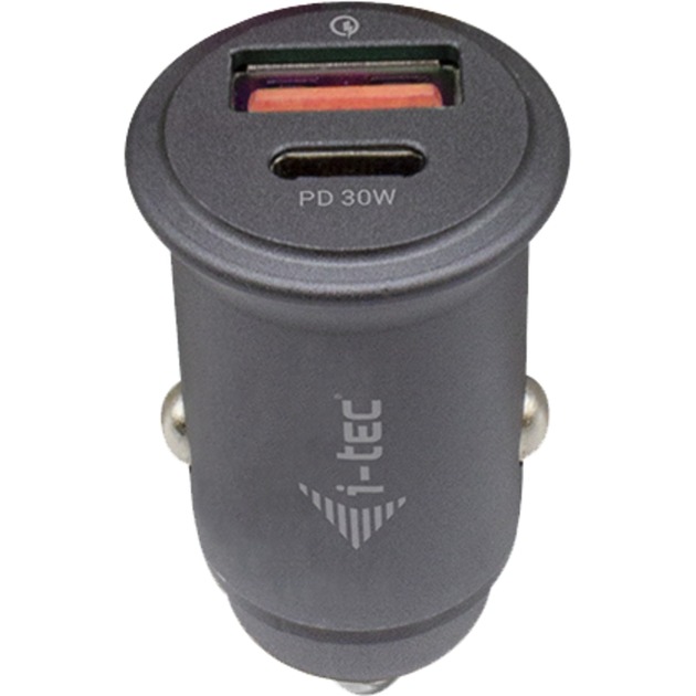 Image of Alternate - Car Charger 1x USB-C PD 30 W, 1x USB QC 3.0, Ladegerät online einkaufen bei Alternate