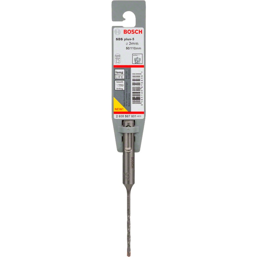 Hammerbohrer SDS-plus-5, Ø 3mm
