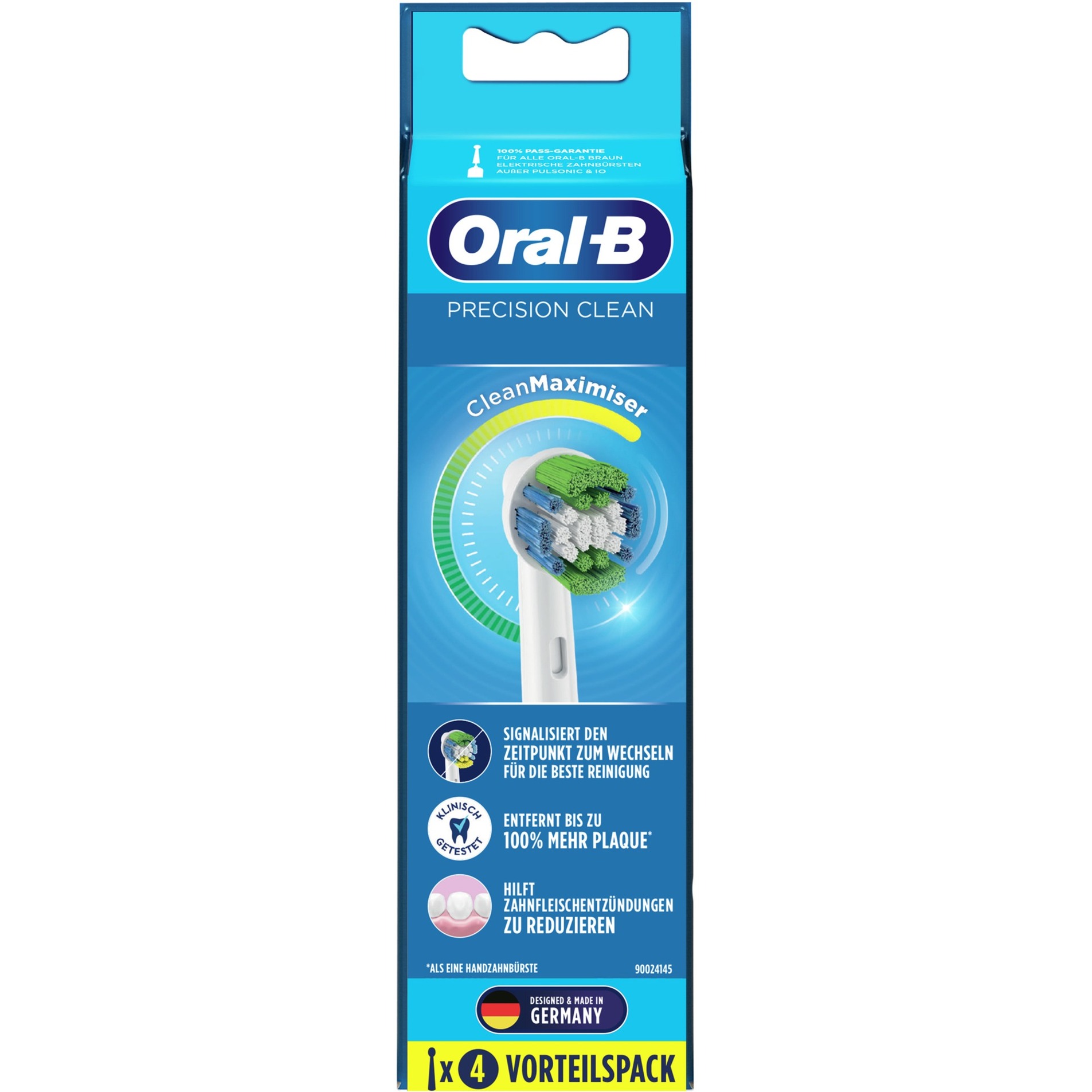 Image of Alternate - Oral-B Precision Clean CleanMaximiser 4er, Aufsteckbürste online einkaufen bei Alternate