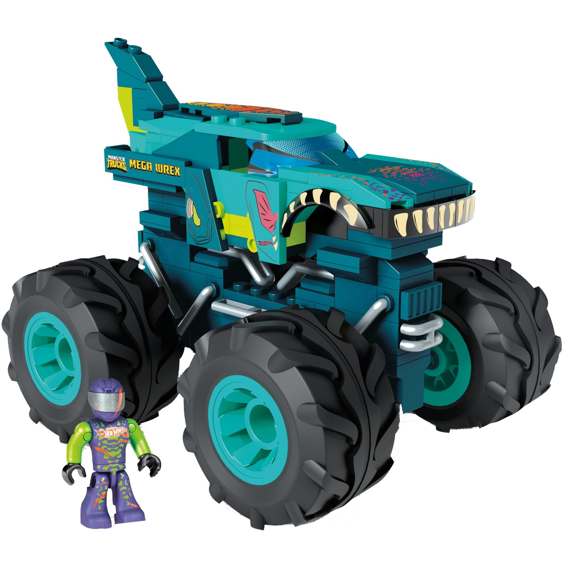 Image of Alternate - Hot Wheels Mega-Wrex Monster Truck, Konstruktionsspielzeug online einkaufen bei Alternate
