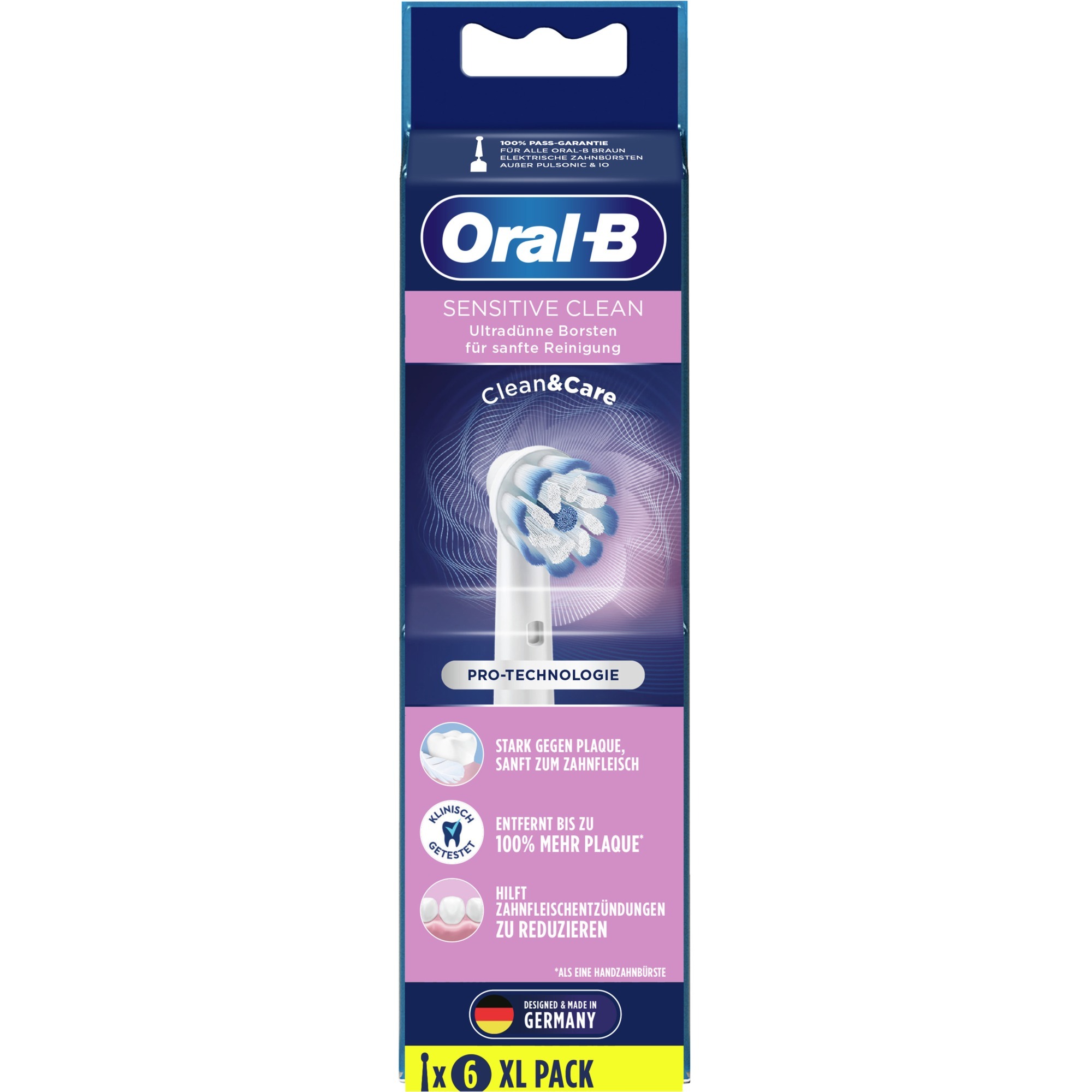 Image of Alternate - Oral-B Sensitive Clean 6er, Aufsteckbürste online einkaufen bei Alternate