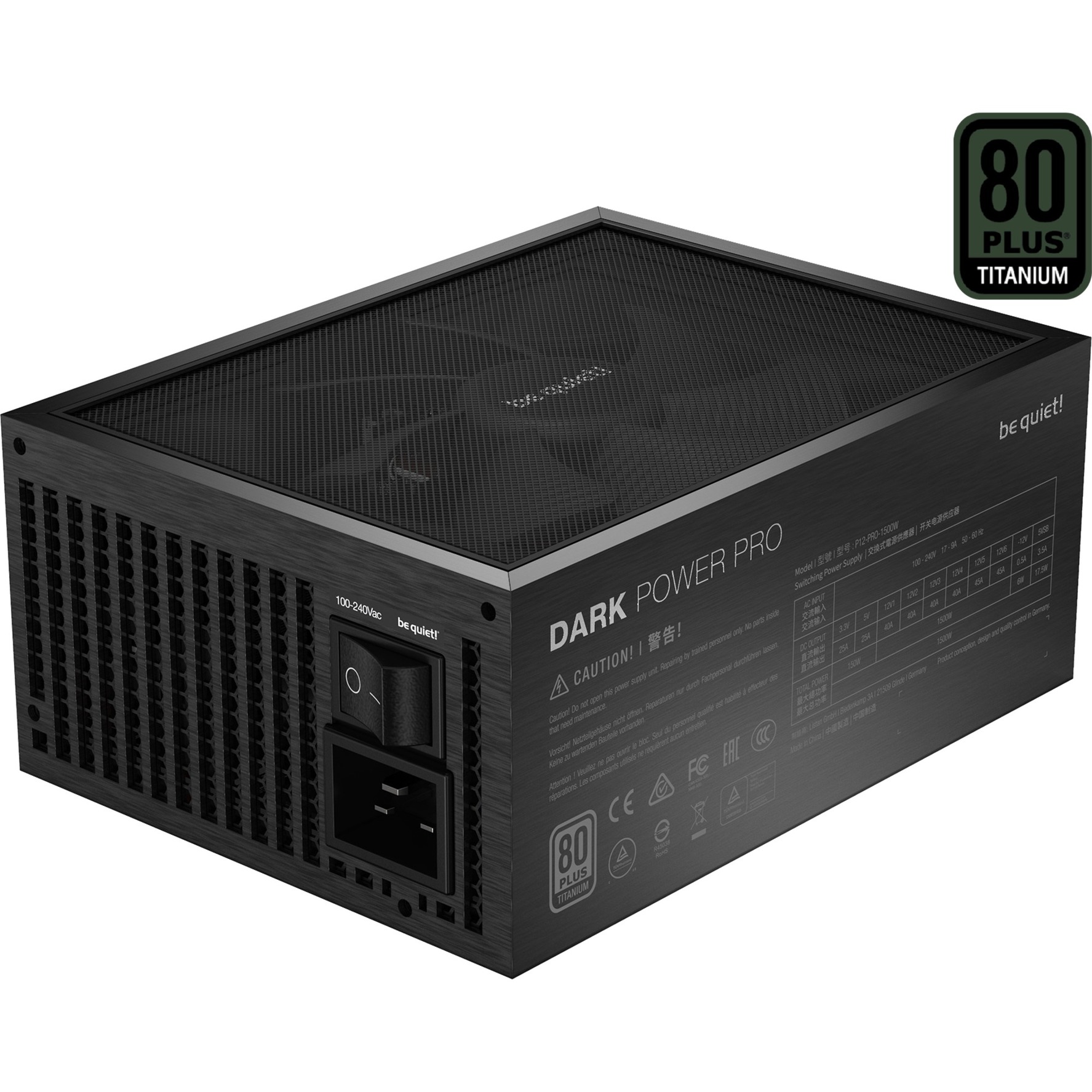 Image of Alternate - Dark Power Pro 12 1500W, PC-Netzteil online einkaufen bei Alternate