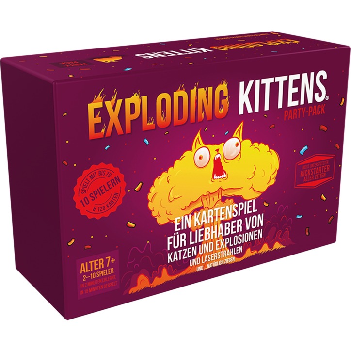 Image of Alternate - Exploding Kittens - Party-Pack, Kartenspiel online einkaufen bei Alternate