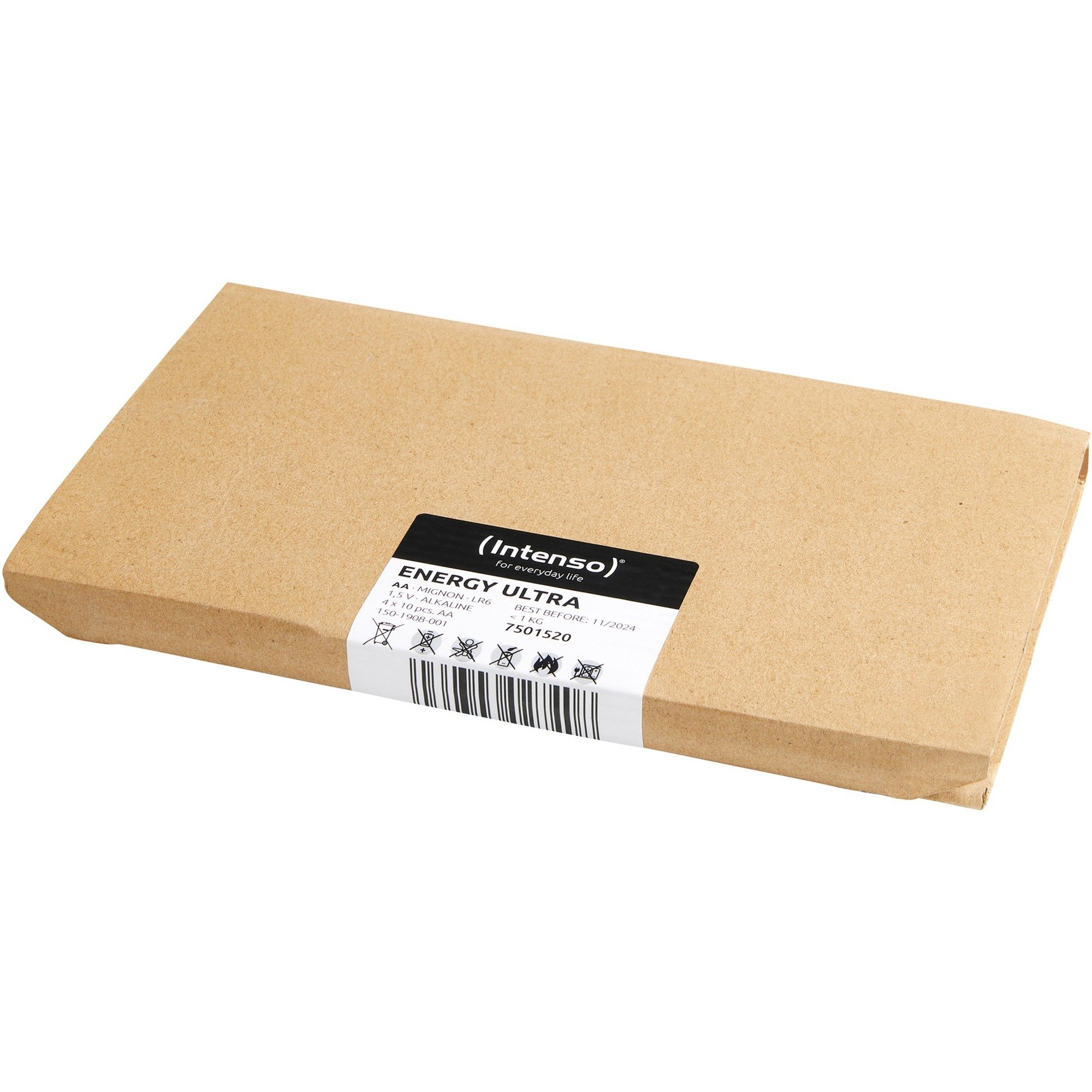 Intenso Energy Ultra AA  LR06, Batterie schwarz/gelb, 40er Pack