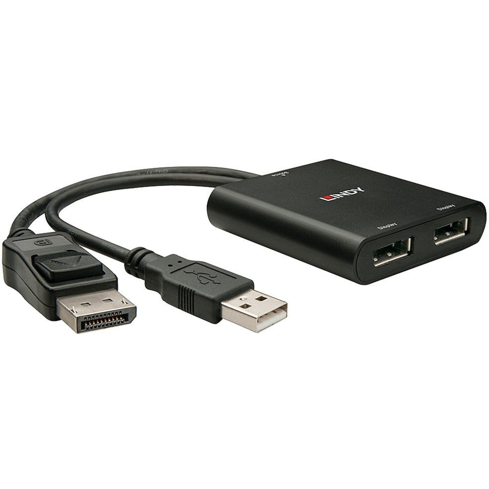 Image of Alternate - 2 Port DisplayPort 1.2 MST Hub, Adapter online einkaufen bei Alternate