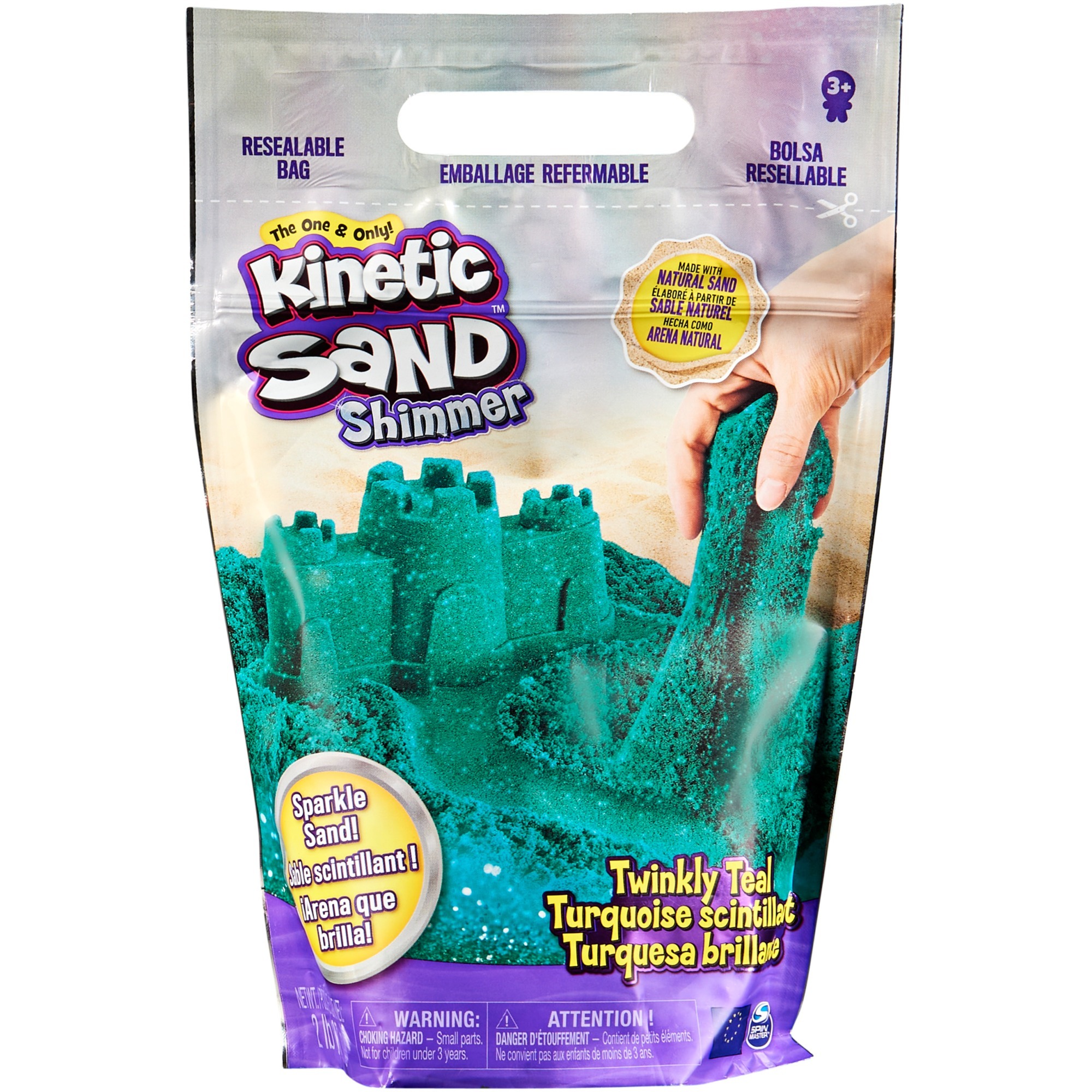 Image of Alternate - Kinetic Sand - Schimmersand Petrol, Spielsand online einkaufen bei Alternate