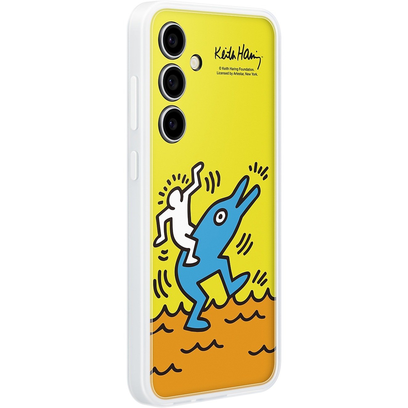 SAMSUNG Flipsuit Case, Handyhülle gelb, Samsung Galaxy S24 FE